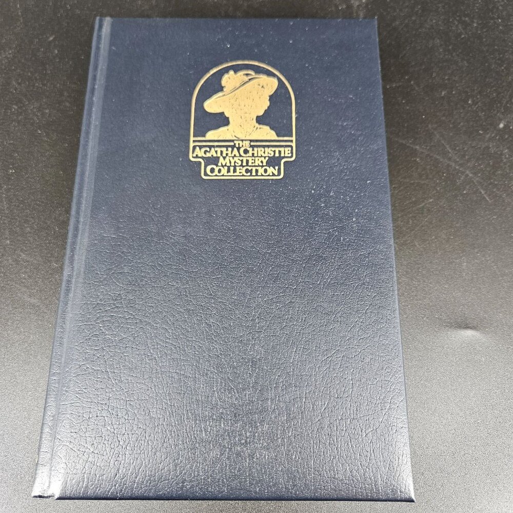 Agatha Christie Hickory Dickory Death Hardcover Leather Mystery Collection 1984
